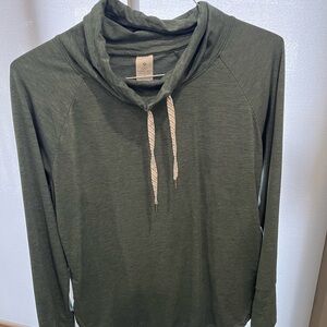 Members Mark Women’s Green Cowl Neck Hoodie Size Small